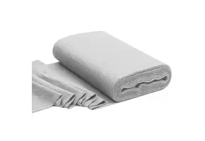 Boordstof Gemeleerd Licht Grijs