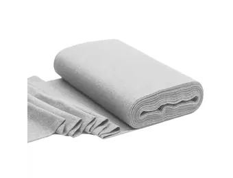 Boordstof Gemeleerd Licht Grijs