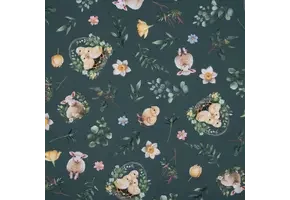 Katoen Half Panama – Paasweide Bohemian – Groen