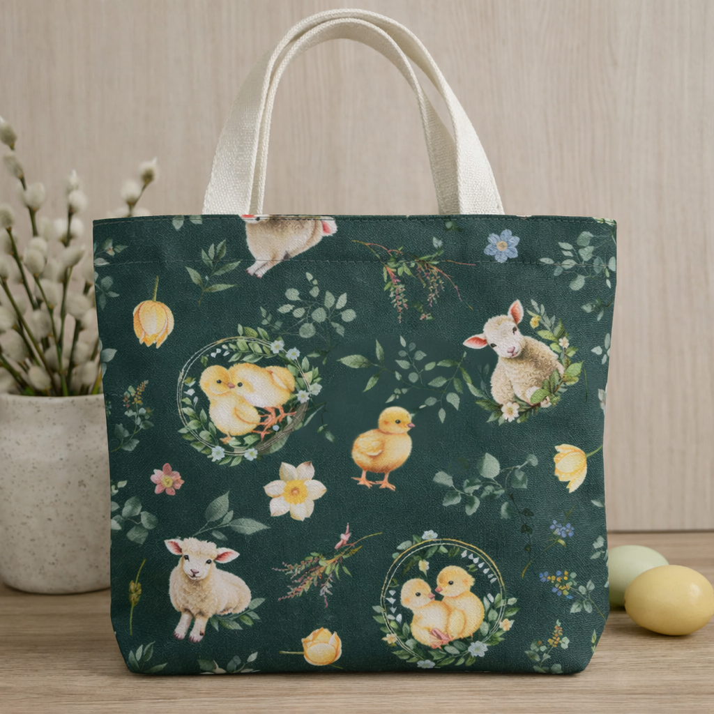 Paasstof Groen – Paasweide Bohemian Half Panama