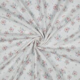 Hydrofiel Stof Vintage Bloementuin – Zacht, Lief & Zomers