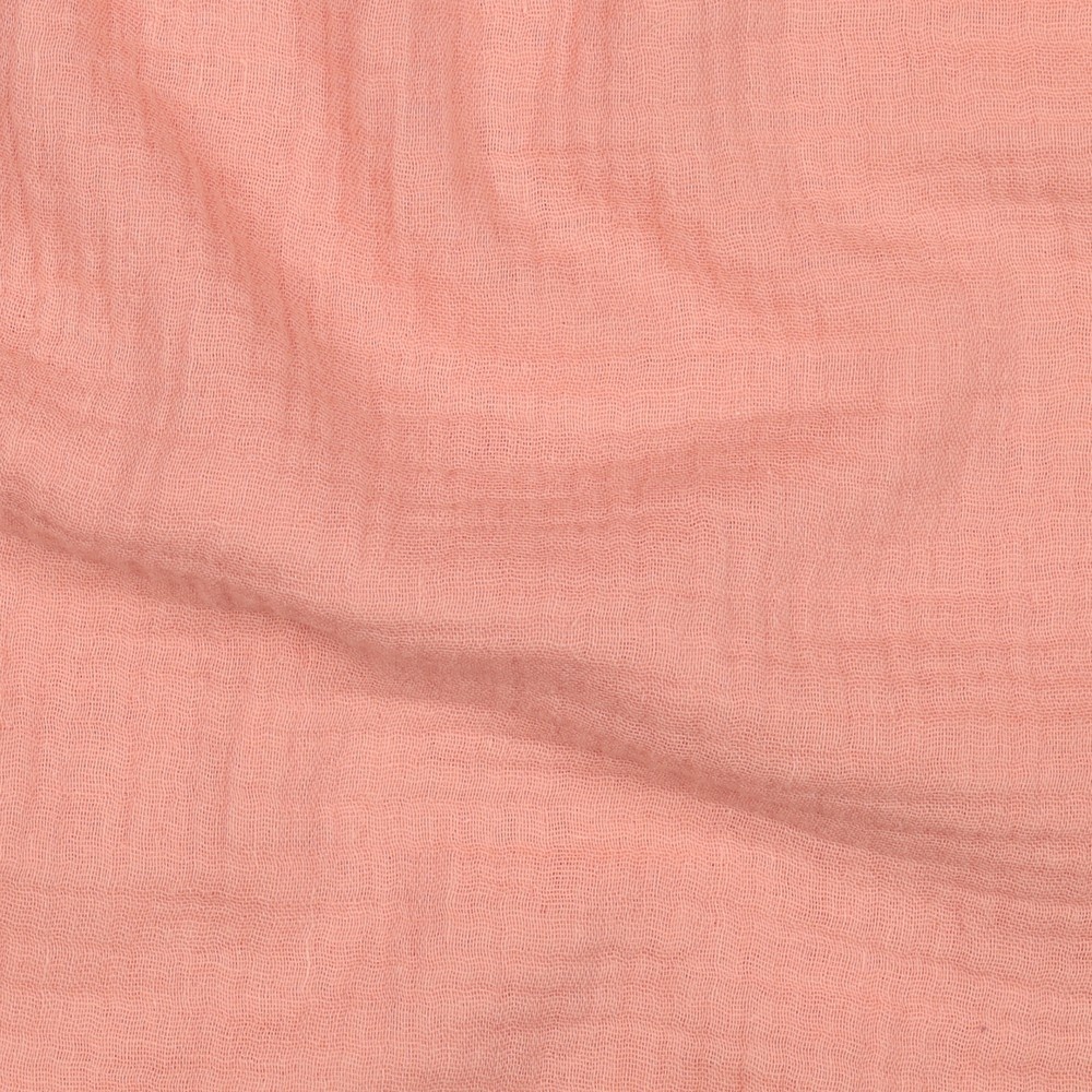 Hydrofiel Stof Zalm Roze – Zacht, Ademend & Oeko-Tex