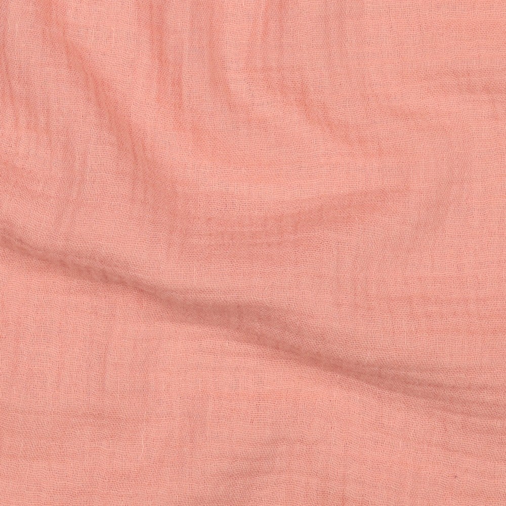 Hydrofiel Stof Zalm Roze – Zacht, Ademend & Oeko-Tex