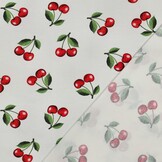 Jersey Katoen Kersen – Speels, Zacht & Rekbaar