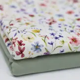 Jersey Katoen Wilde Bloemen – Zacht, Soepel & Kleurrijk