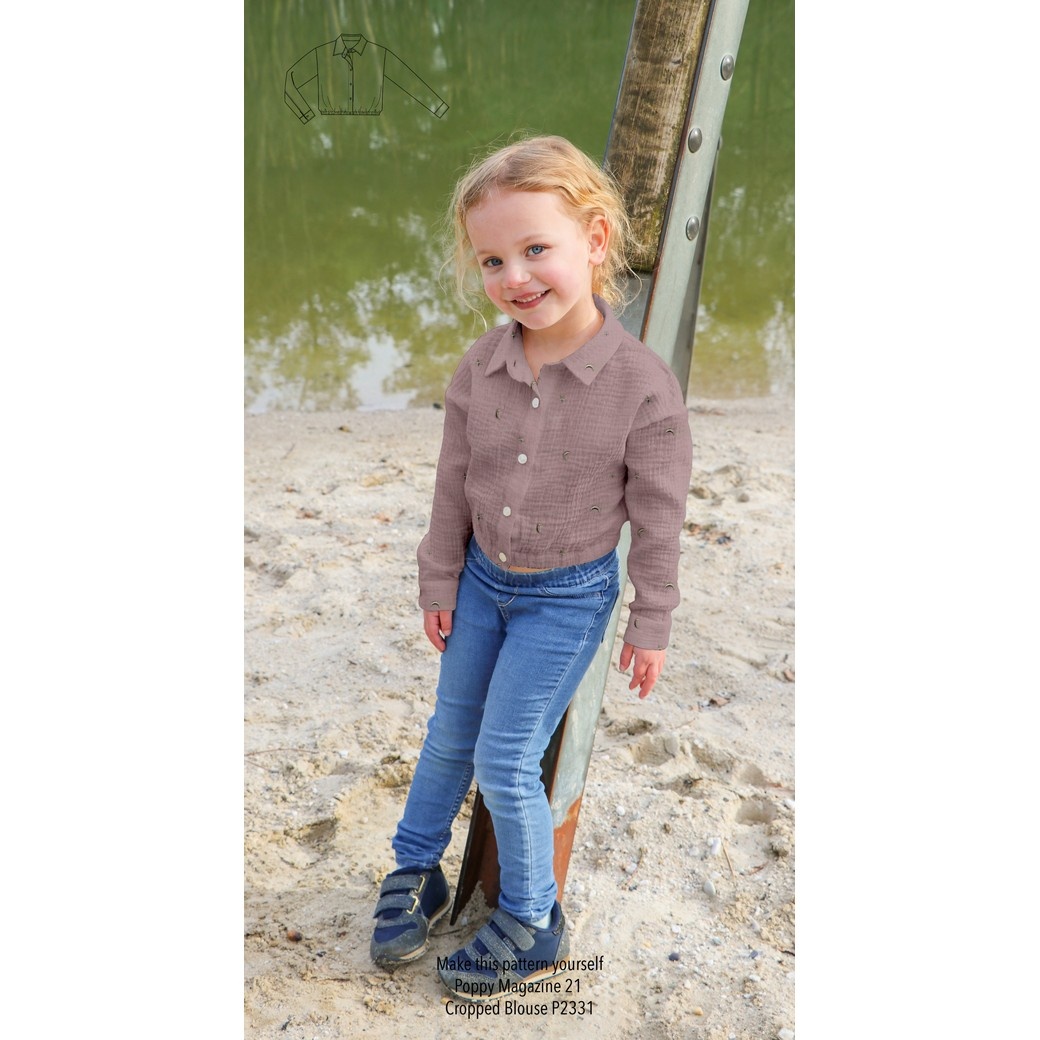 Hydrofiel Stof Oud Lila Embroidery Maan & Sterren – Double Gauze