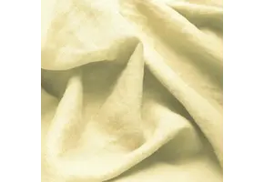 Fijne Linnen Stof (Stone Washed) Licht Geel