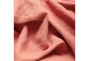 Fijne Linnen Stof (Stone Washed) Zomer Roze