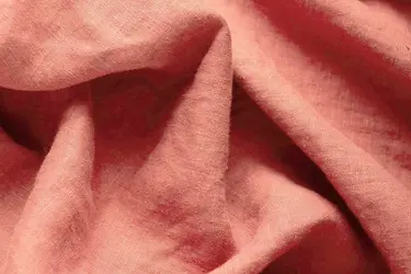 Fijne Linnen Stof (Stone Washed) Zomer Roze