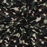 Katoen Poplin Camouflage Groen – Stoer & Veelzijdig