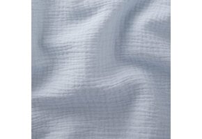 Baby Cotton – Mousseline Stof – Glacier Blauw