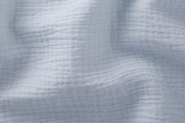Baby Cotton – Mousseline Stof – Glacier Blauw