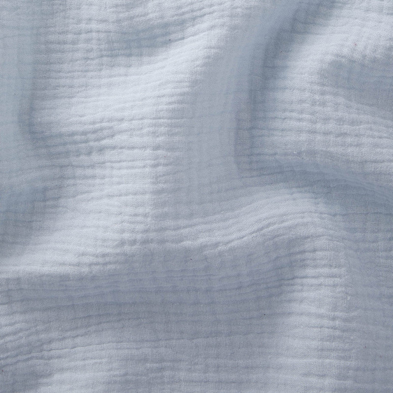 Hydrofiel Stof Glacier Blauw – Zacht, Ademend & Oeko-Tex