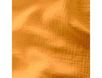Baby Cotton – Mousseline Stof – Mango Oranje
