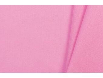 Uni Katoen Stof – Roze