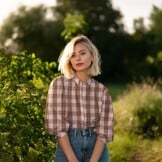 Katoen Ruiten Stof Rood/Fuchsia – Garengeverfd