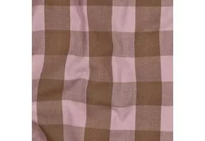 Katoen Ruiten Stof – Lichtroze/Bruin