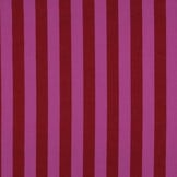 Katoen Strepen Stof Rood/Fuchsia – Garengeverfd