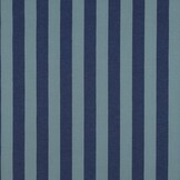 Katoen Strepen Stof Blauw/Groen – Garengeverfd