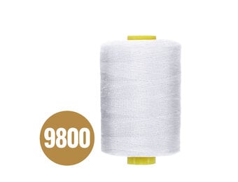 Atelier Naaigaren Dikte 120 Wit 1000M (9800)