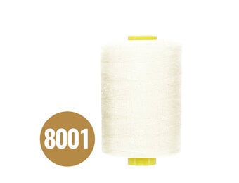 Atelier Naaigaren Dikte 120 Licht Creme 1000M (8001)