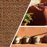 Outdoor Stof Fontelina Terra – Sterk, Weerbestendig & Kleurvast