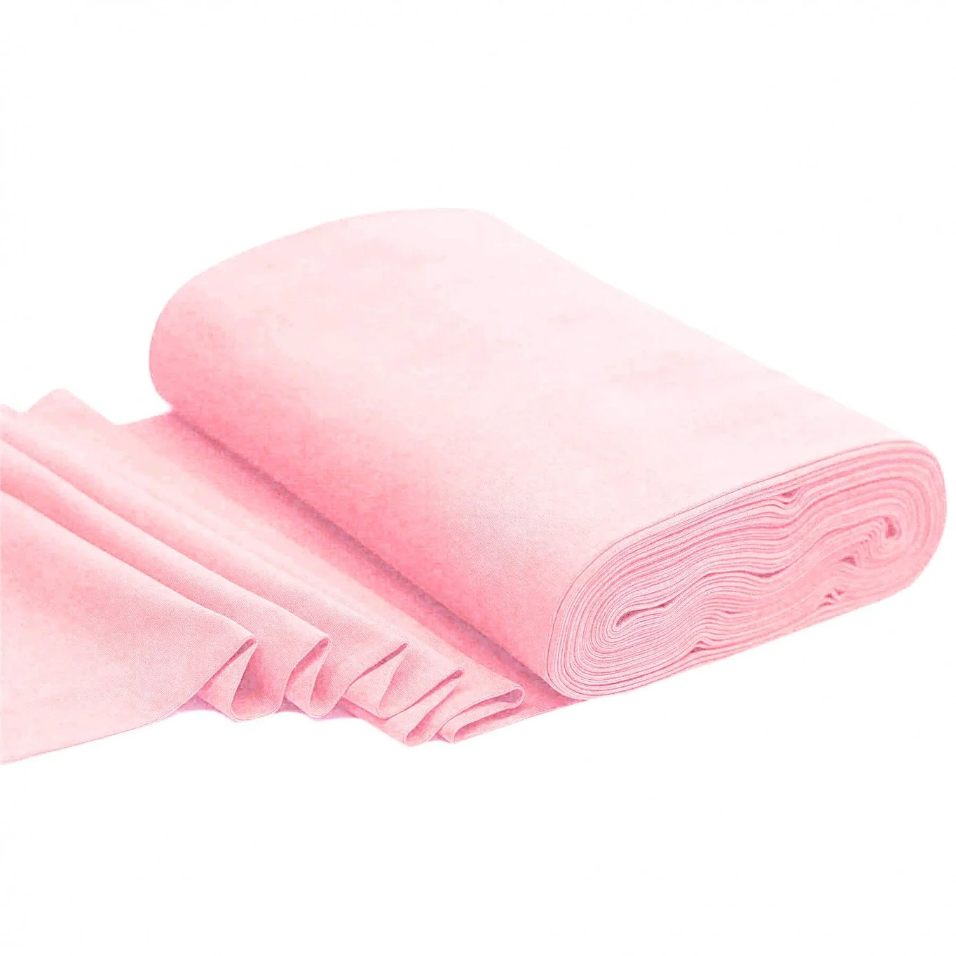 Boordstof Pastel Roze – Zacht, Rekbaar & Duurzaam
