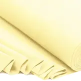 Boordstof Pastel Geel – Zacht, Rekbaar & Duurzaam