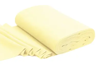 Boordstof Pastel Geel