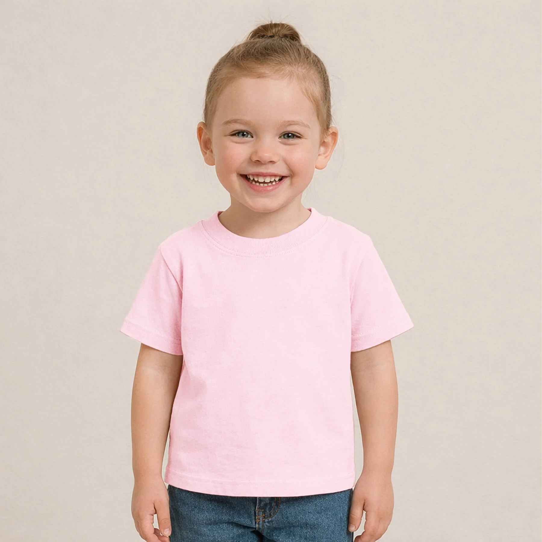 Katoenen Jersey Pastel Roze – Zacht, Rekbaar & Ademend