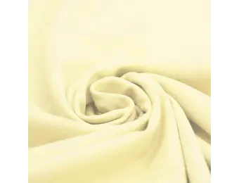 Katoenen Jersey Stof Pastel Geel