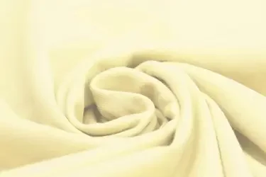 Katoenen Jersey Stof Pastel Geel