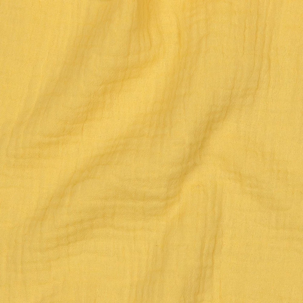 Hydrofiel Stof Zacht Geel – Zacht, Ademend & Oeko-Tex