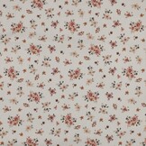 Poplin Katoen Digitale Print Bloemen Perzik – Zacht & Romantisch