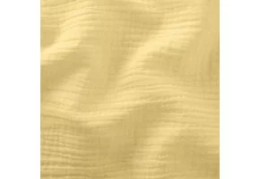 Baby Cotton – Mousseline Stof – Vanille Geel