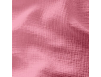 Baby Cotton – Mousseline Stof – Snoep Roze