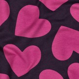 Soft Sweat Grote Harten Paars – Trendy & Opvallend