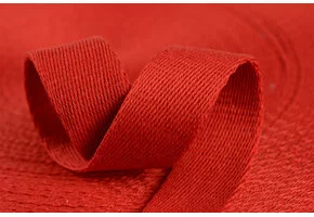 Tassenband Katoen Rood 40mm