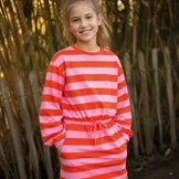 Soft Sweat Strepen Oranje – Fris & Opvallend