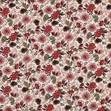Jersey Katoen Bloemen Gebroken Wit – Zacht, Rekbaar & Ademend