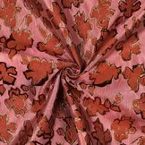 Jacquard Bloemen Oud Roze – Luxe & Trendy Geweven Stof