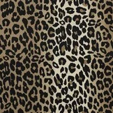 Stretch Katoen Twill Luipaardprint Bruin – Stoer & Rekbaar