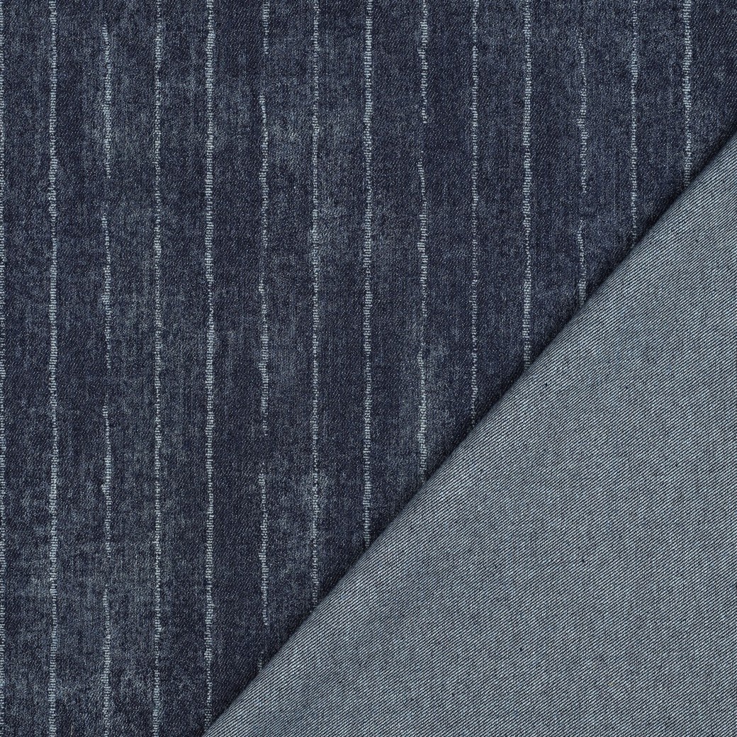 Denim Strepen Indigo – Stevig, Trendy & Veelzijdig