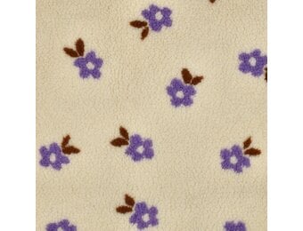 Teddy Stof Bloemen – Ecru
