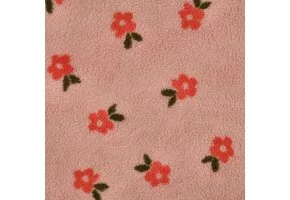Teddy Stof Bloemen – Zacht Roze