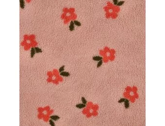 Teddy Stof Bloemen – Zacht Roze