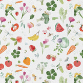 Katoen Poplin Groenten & Fruit – Fris & Vrolijk