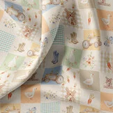 Katoen Poplin Magdy Boerderij Patchwork – Zacht & Lief