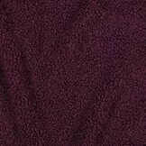 Teddy Fur Stof Aubergine – Zacht, Warm & Knus