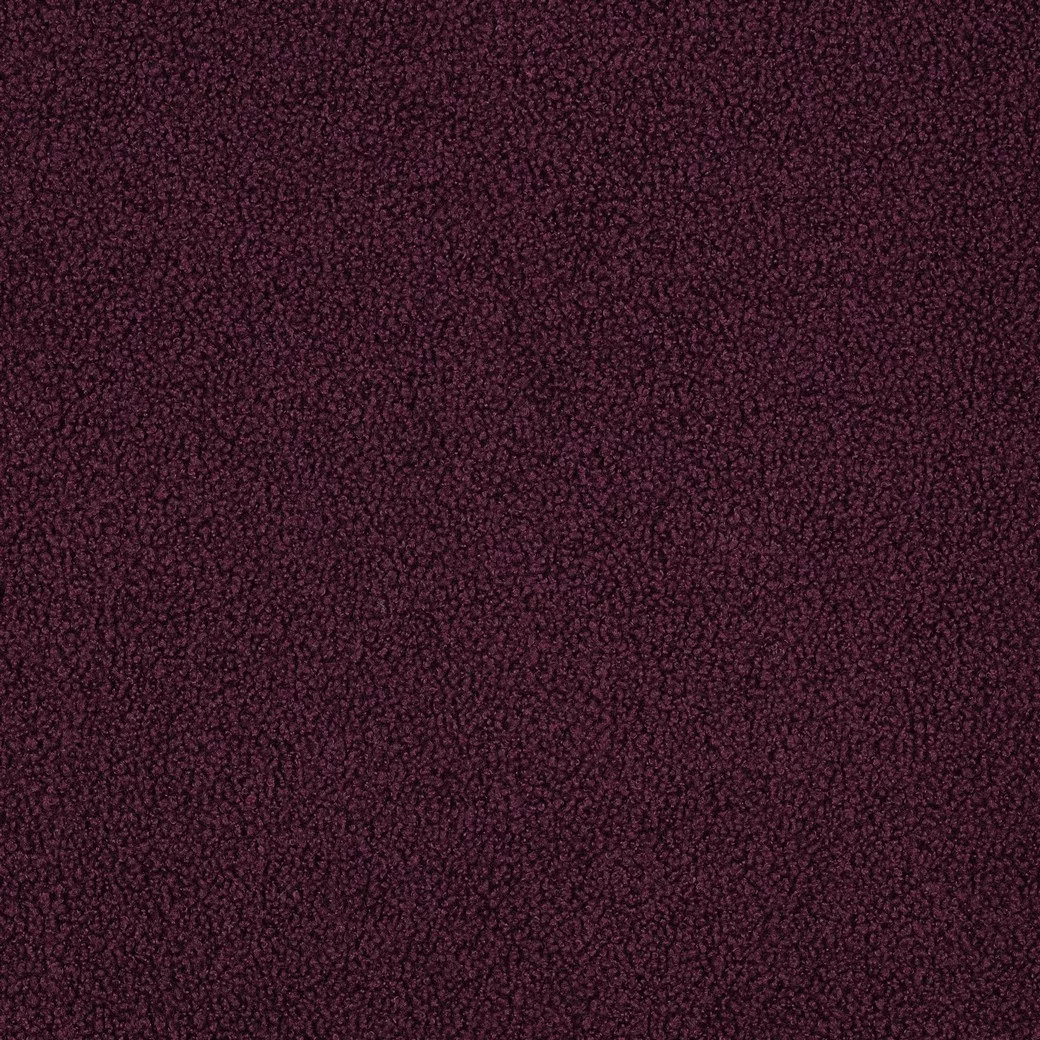 Teddy Fur Stof Aubergine – Zacht, Warm & Knus